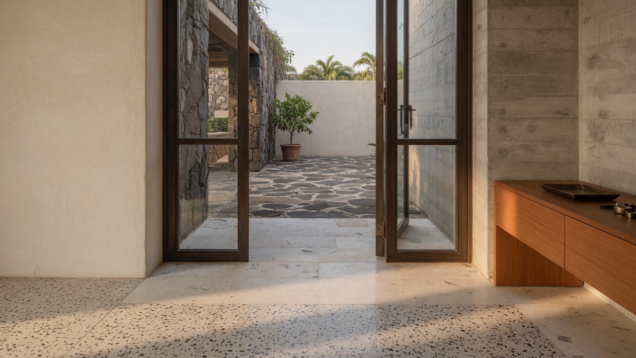 Patio terrazzo
